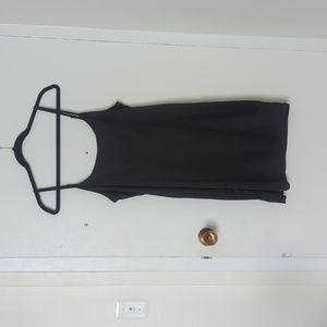 Black slip dress, worn once!